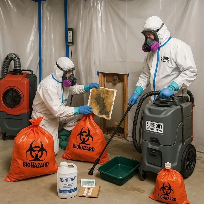 Contaminated Water Handling Protocols process in Marshall, VA