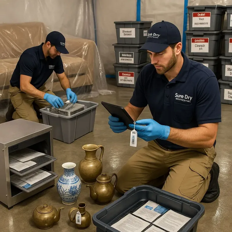 Content Protection and Restoration process in Marshall, VA